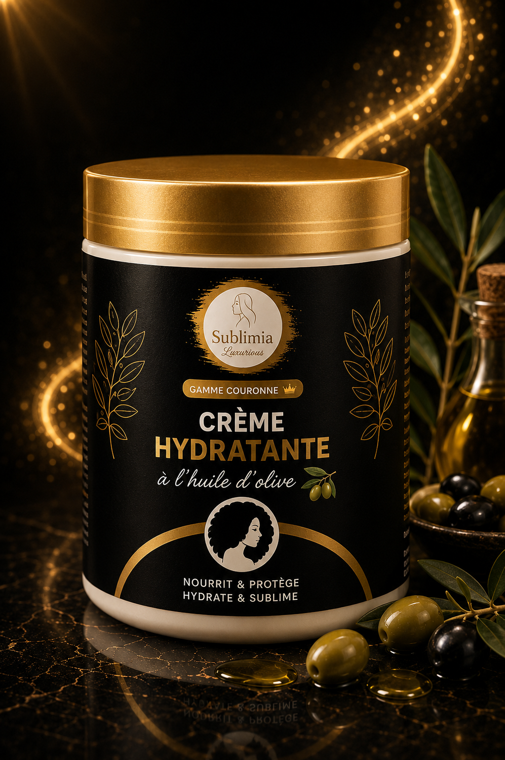 Creme hydratante a base d'olive