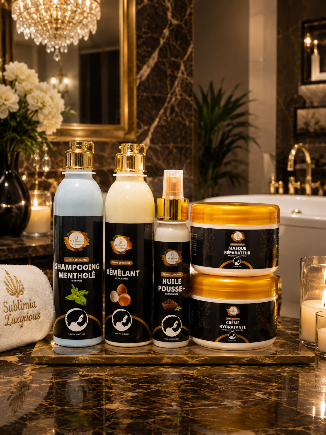 Gamme capillaire couronne
