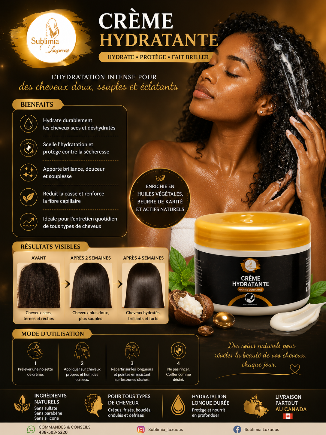 Creme hydratante a base d'olive