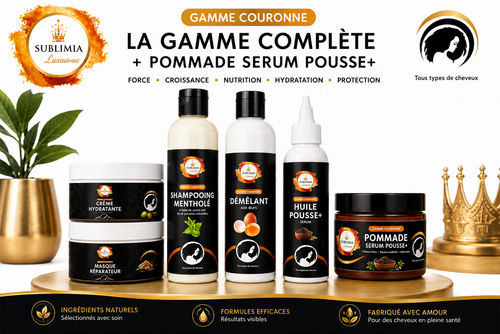 Gamme couronne  + pommade serum extrême pousse