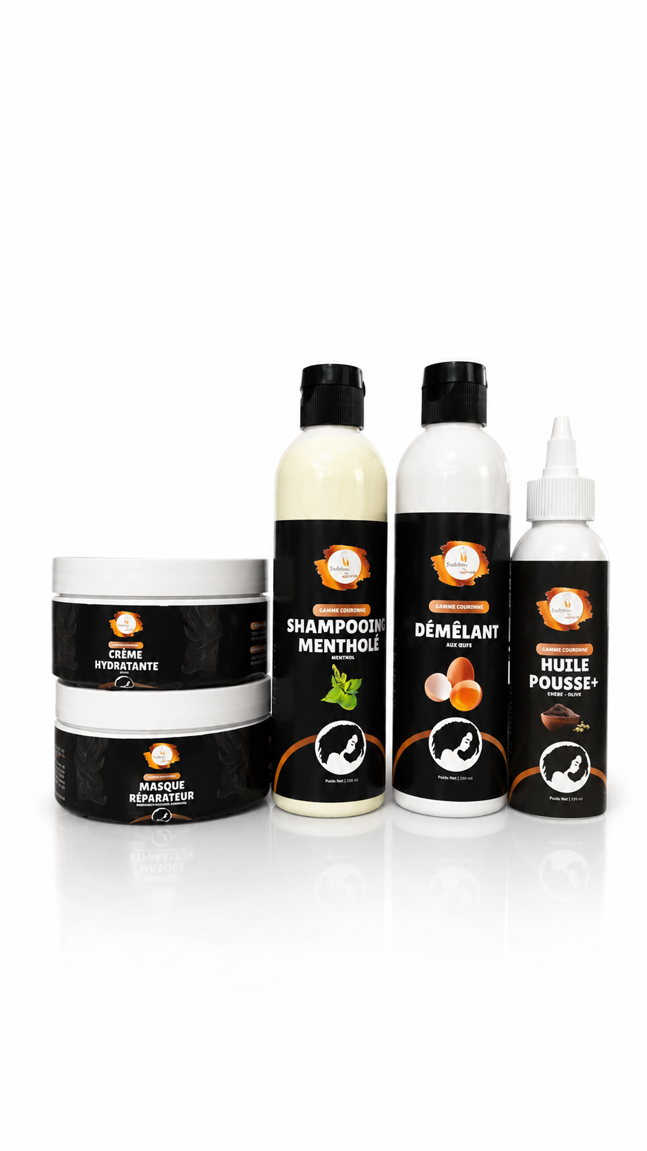 Gamme capillaire couronne