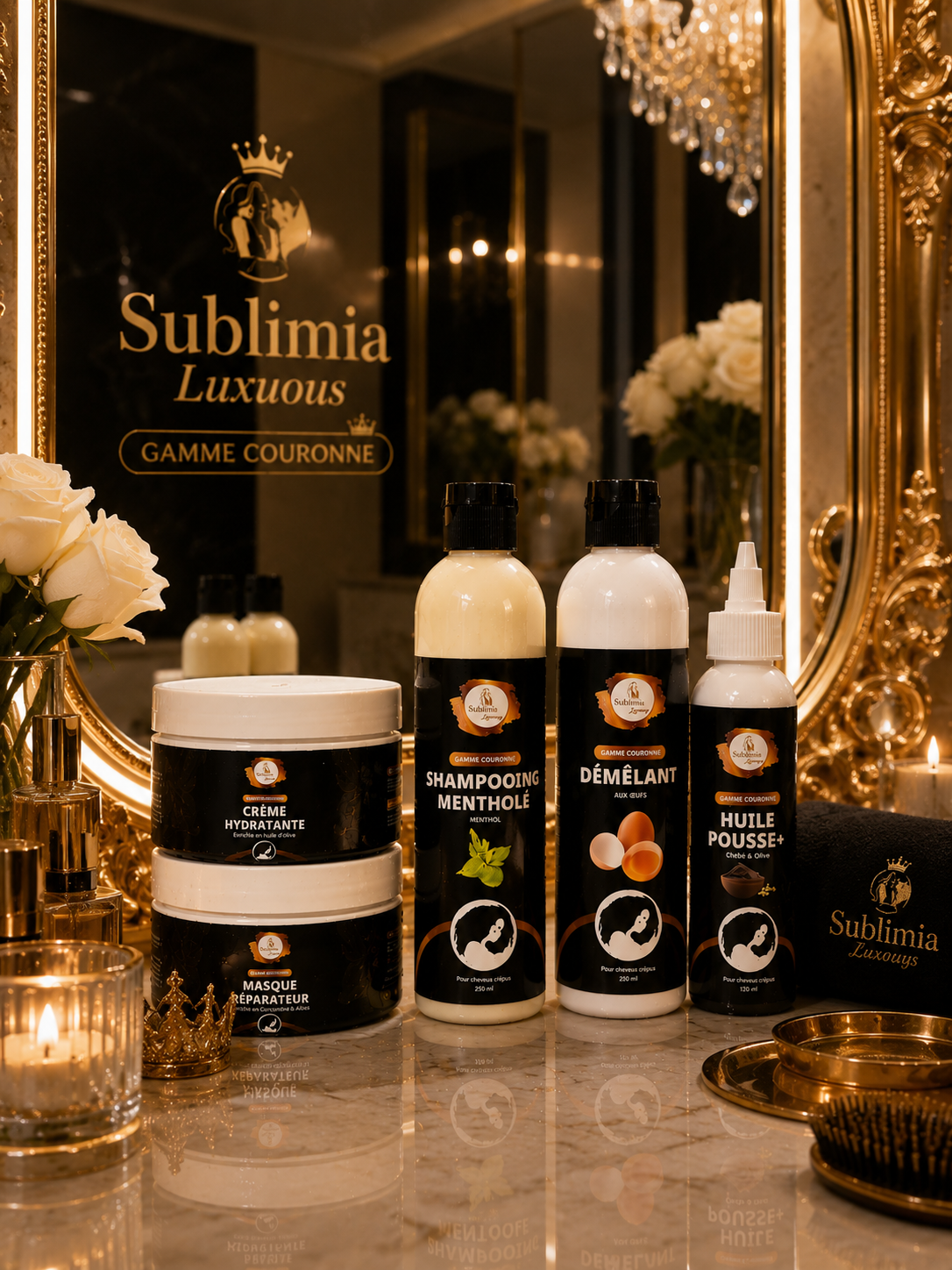 Gamme capillaire couronne